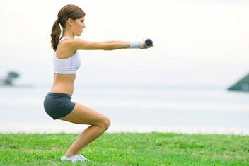 Exercises along the thighs