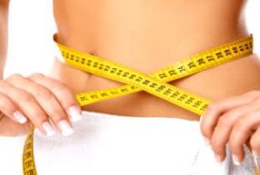 Weight loss is the result of a drinking diet