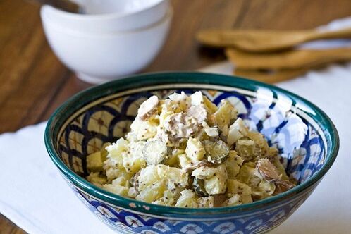 Salad recipe during protein diet